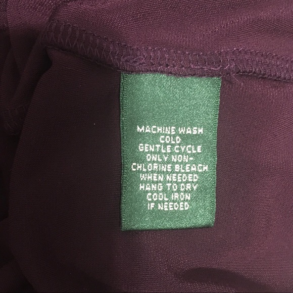 Lauren Ralph Lauren Ruched Purple Cocktail Dress - Picture 7 of 7